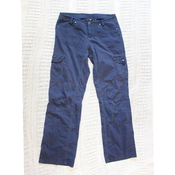 Kuhl Splash Roll Up women's Cargo Pants size 10R Blue Outdoor Hiking Casual - Picture 7 of 12
